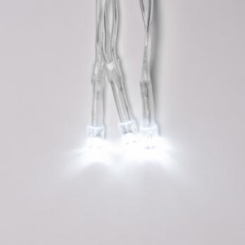 ULD-C2030-240-DTA WHITE IP20 Занавес светодиодный с контроллером. 3х2м. 240 светодиодов. Белый свет. Провод прозрачный. TM Uniel.