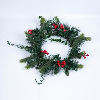 ULD-T4040-020-SNA-3AA WARM WHITE IP20 WREATH Украшение светодиодное Венок. на батарейках 3АА не в-к. 40х40см. 20 светодиодов. Теплый белый свет. TM Uniel