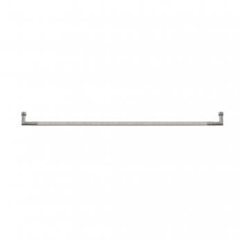 ULM-F31-9W-WW IP20 SILVER Светильник светодиодный поворотный для интерьерного освещения. В комплекте с адаптером. Длина 59 см. Материал корпуса алюминий. цвет серебро. Теплый белый свет. Упаковка-картонная коробка.