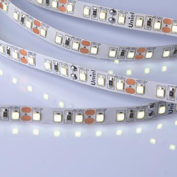 ULS-M13-2835-120LED-m-8mm-IP20-DC12V-9.6W-m-5M-6500K PROFI Гибкая светодиодная лента на самоклеящейся основе. Катушка 5м. в герметичной упаковке. Дневной свет 6500K. ТМ Uniel.