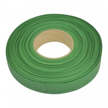 UIS-R100 22.8-11-050 GREEN GRASS ROLL Термоусадочная трубка. рулон 50м. Диаметр до усадки 22.8мм. после 11мм. Зеленая трава. ТМ Uniel.
