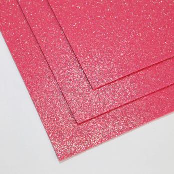 VR-FE4 40T13-S60X70-HPL3EIG016 Shimmer Soufflé cremisi-Малиновое суфле Фоамиран мерцающий. толщина 1.5мм. лист 60x70см. в пачке из 10 листов. TM Volpe Rosa