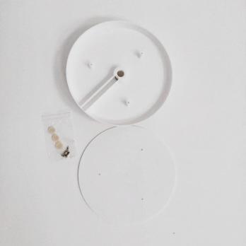 UFP-T60N WHITE Подставка D150мм для изготовления настольного светильника. под трубу D16мм. Белый. ТМ Uniel