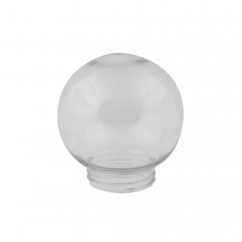 UFP-R150A CLEAR Рассеиватель в форме шара для садово-парковых светильников. Диаметр 150 мм. Тип соединения с крепежным элементом резьбовой. Материал САН-пластик. Цвет прозрачный. Упаковка 16 шт. в групповой картонной коробке.